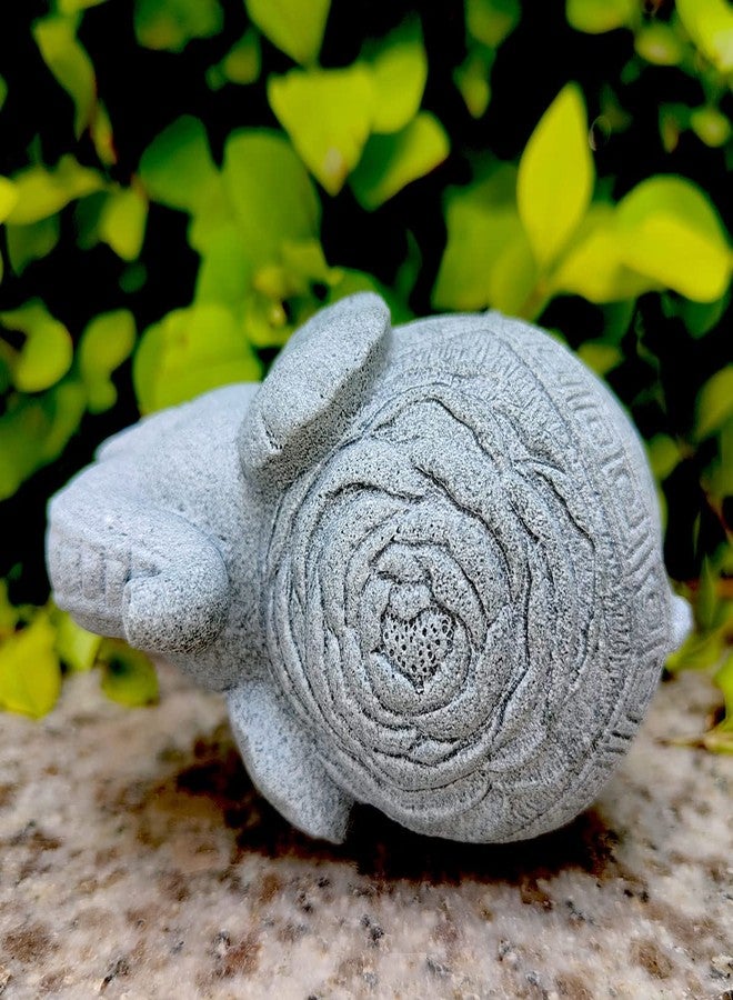 livelyfish Aquarium Elephant Statue Fish Tank Decorations Asian Foo Dog Statue Sculpture Feng Shui Ornaments for Pet Betta Fish Rest Fish Tank Decor, E - Image 4